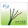 Fabricantes 24awg CCA / CCS / CU cat5e cable del LAN del alambre del ADSL